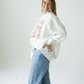 Indiana Vinton Vertical Oversized Fleece Crew