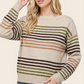 Marlowe Striped Knit Top