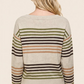 Marlowe Striped Knit Top