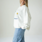 Notre Dame Vinton Vertical Oversized Fleece Crew