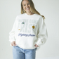 Notre Dame Vinton Vertical Oversized Fleece Crew