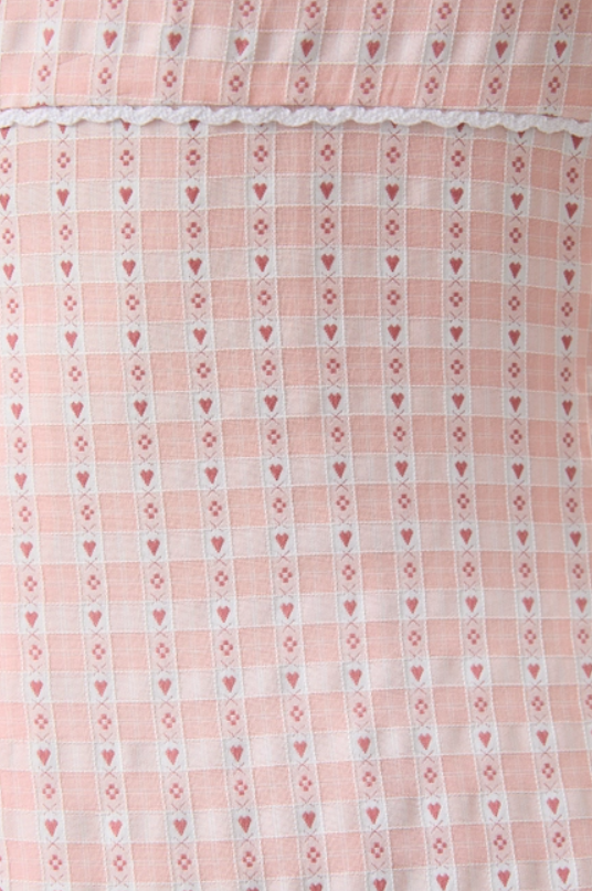 Light Pink/White Check