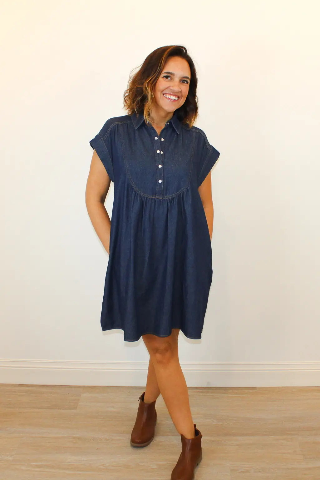 Easy Peasy Denim Dress