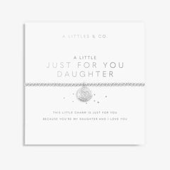 A Little Just For Your Daughter Bracelet Front View Card View