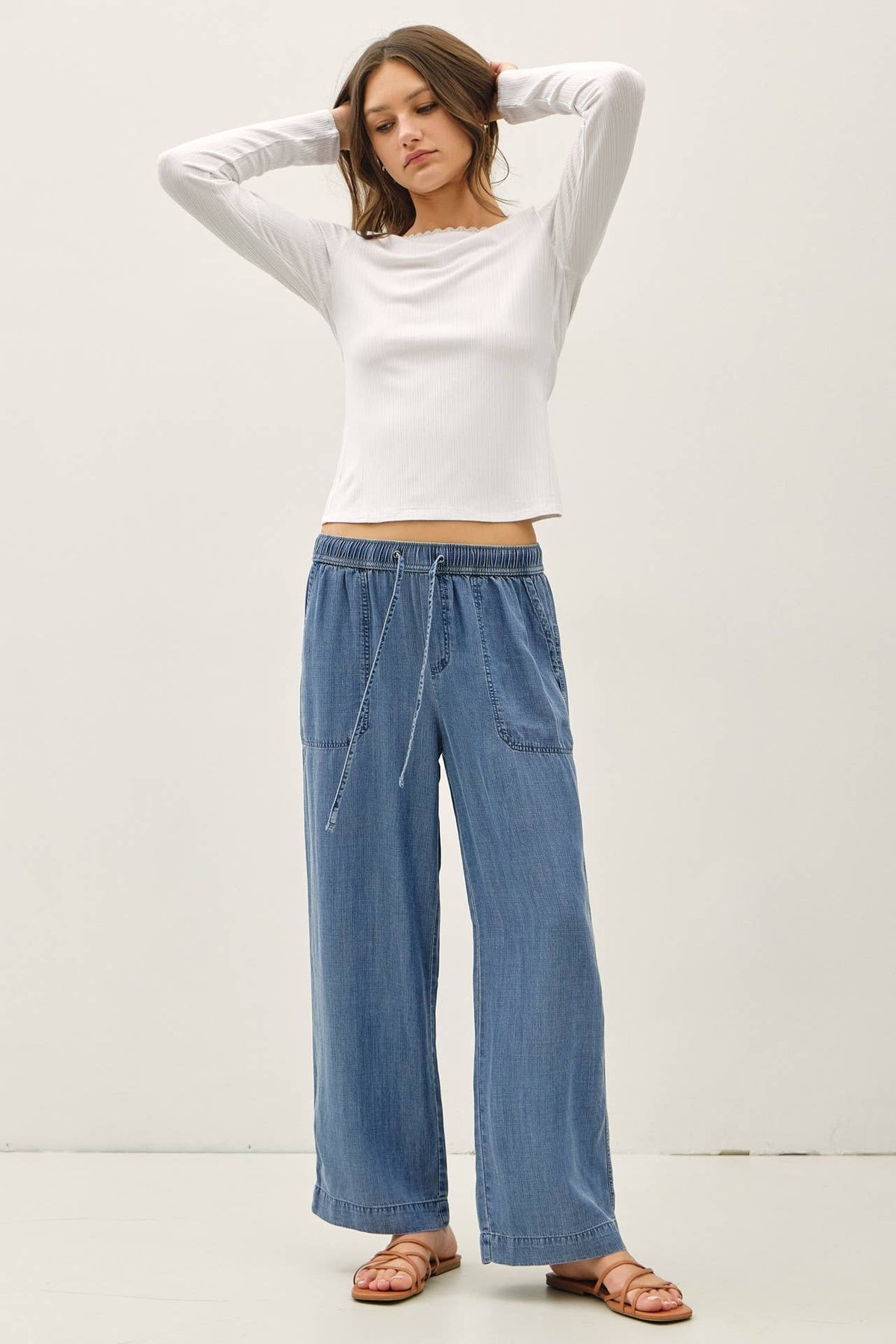 Daydream Tencel Wide Leg Pants
