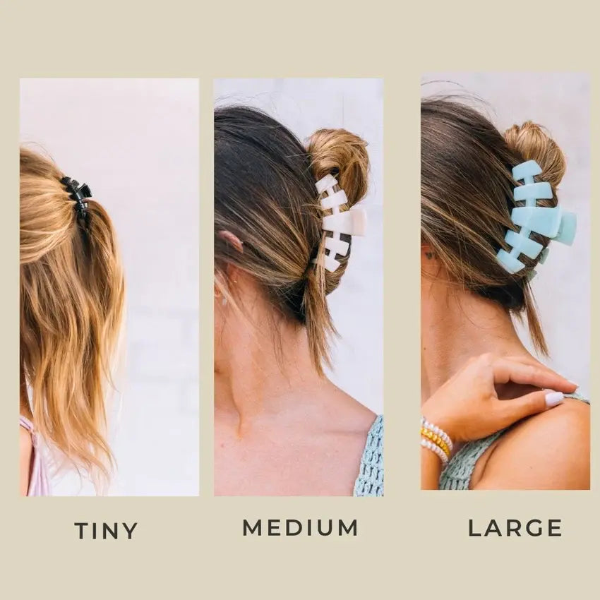 Denim Medium Clip Hair View