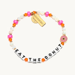Little Words Project - Dunkin® Eat The Donut Strawberry Frosting Bracelet S/M