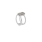Elyse Rhod Platinum Drusy Size 8 side view