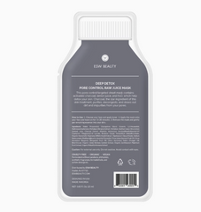 Deep Detox Pore Control Raw Juice Sheet Mask