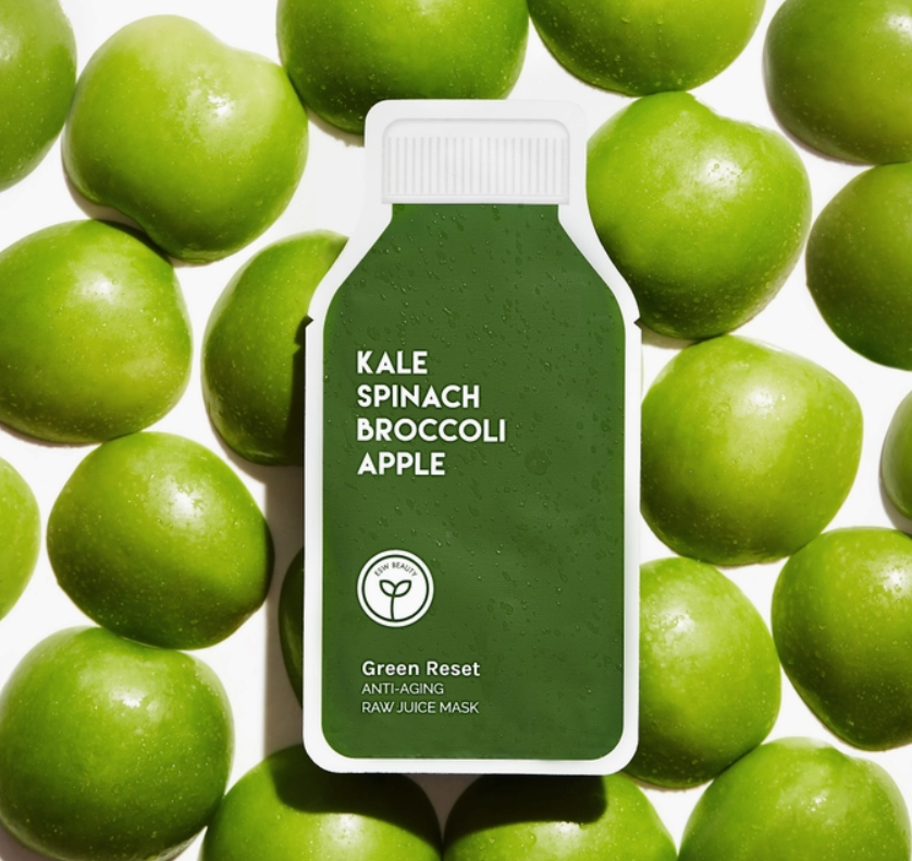ESW Beauty Green Reset Anti Aging Raw Juice Sheet Mask