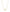 Elisa Gold - White Opal Necklace Front View