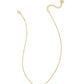 Elisa Short Pendant Necklace - Gold Red White Blue Star Illusion from Kendra Scott