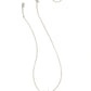 Elisa Cat Pendant Necklace Rhodium Platinum Drusy