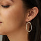Kendra Scott Elle Open Frame Earring Gold