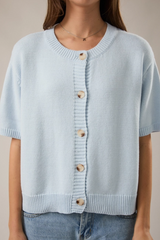 Elle Short Sleeve Cardigan