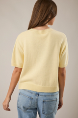 Elle Short Sleeve Cardigan