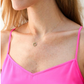16" Necklace Gold - Guardian Angel Gold Disc