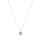 16" Necklace Gold - Reflection Small Charm