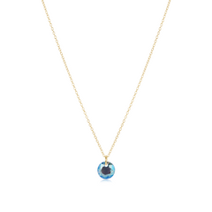 16" Necklace Gold - Reflection Small Charm