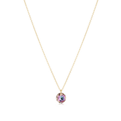 16" Necklace Gold - Reflection Small Charm