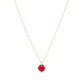 16" Necklace Gold - Reflection Small Charm