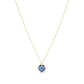 16" Necklace Gold - Reflection Small Charm