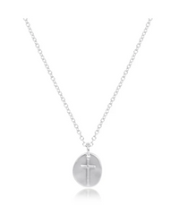 16" Necklace Sterling - Inspire Small Sterling Charm