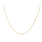 17" Choker Love Chain - Gold