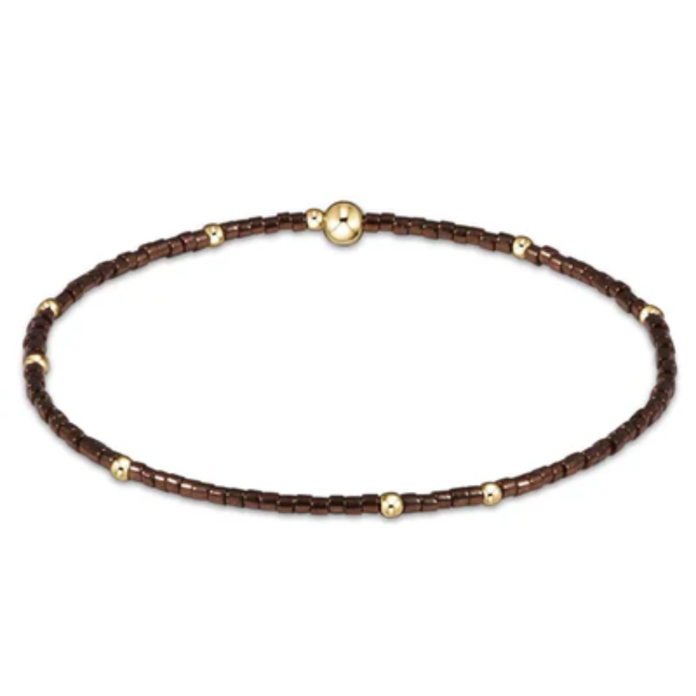 enewton Hope Unwritten Bracelet in Metallic Bronze.