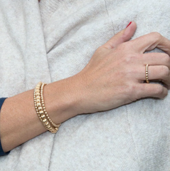 Classic Gold 2mm Bead Ring