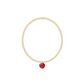 Classic Gold 2mm Bracelet - Reflection Small Charm