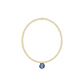 Classic Gold 2mm Bracelet - Reflection Small Charm