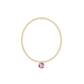 Classic Gold 2mm Bracelet - Reflection Small Charm