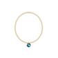 Classic Gold 2mm Bracelet - Reflection Small Charm