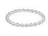 Classic Grateful Pattern 5mm Bead Bracelet - Sterling