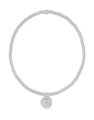 Classic Sterling 2mm Bead Bracelet - Inspire Small Sterling Charm