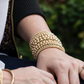 Dignity Gold 6mm Bead Bracelet - Size 7.25''