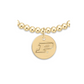 eCOLLEGIATE Extends Classic Gold 3mm Bracelet - Purdue University