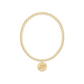eCOLLEGIATE Classic Gold 3mm Bracelet - Purdue University