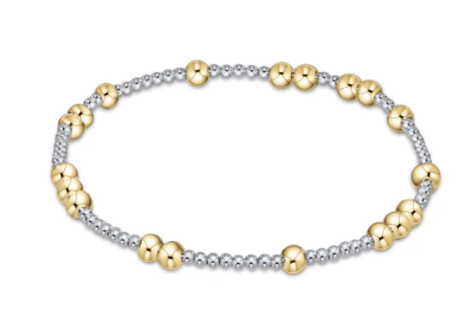 enewton Extends - Hope Unwritten 4mm Bead Bracelet - Mixed Metal