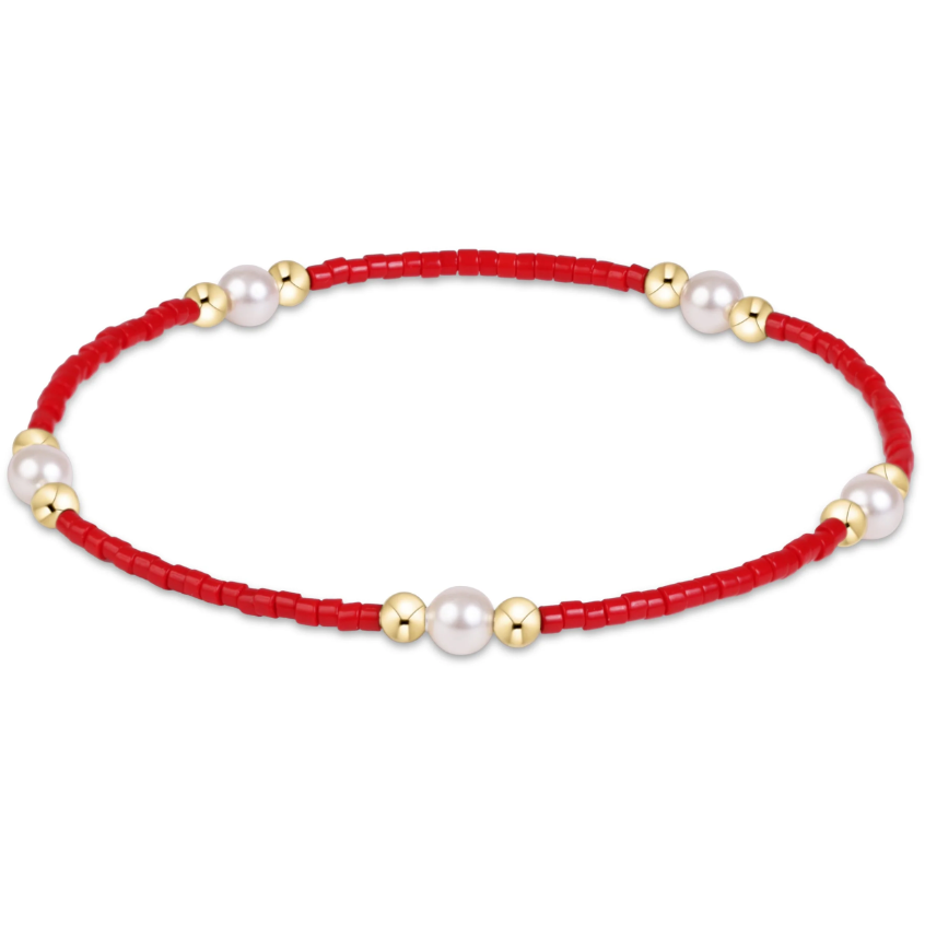 Gameday Hope Purpose Pearl Bracelet