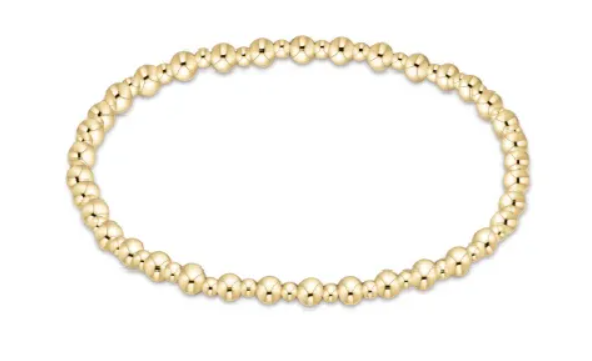 Grateful Gold 3mm Bracelet