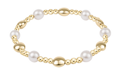 Extends Honesty Sincerity Pearl 6mm Bracelet