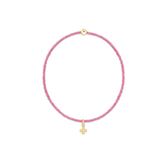 Hope Classic Bracelet - Signature Cross Small Gold Charm