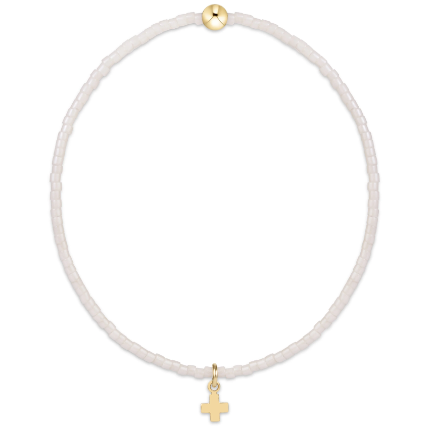 Hope Classic Signature Cross Small Gold Charm