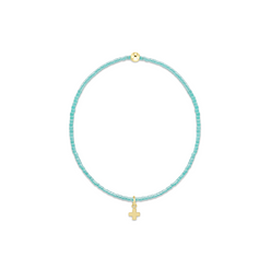 Hope Classic Bracelet - Signature Cross Small Gold Charm