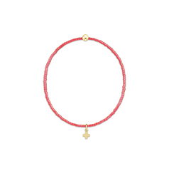 Hope Classic Bracelet - Signature Cross Small Gold Charm