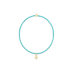 Hope Classic Bracelet - Signature Cross Small Gold Charm