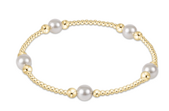 Purpose Pearl 6mm Gold Bracelet