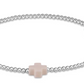 Signature Cross Sterling Pattern 2mm Bead Bracelet